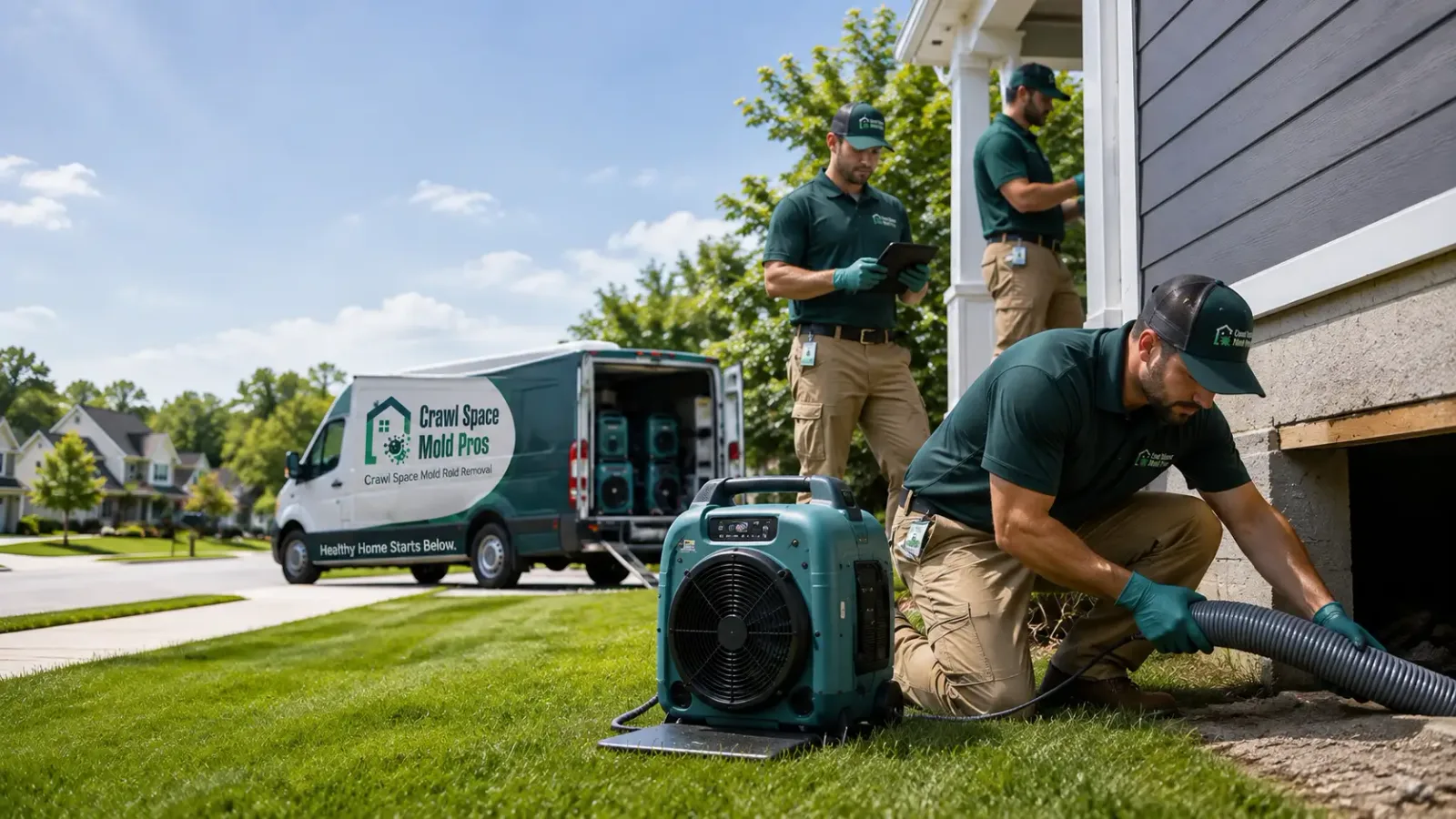 Crawl Space Mold Removal in Dickerson, MD